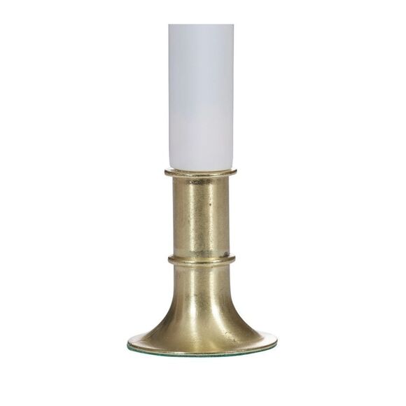 Battery-Operated LED Flameless Christmas Candle with Gold Base, 2 Count, Holiday - Picture 4 of 4